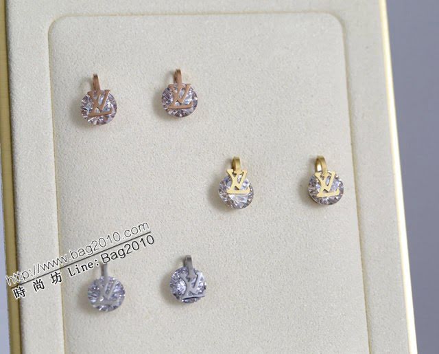 Louis Vuitton新款飾品 路易威登字母耳釘 LV大鑽耳環  zglv1842